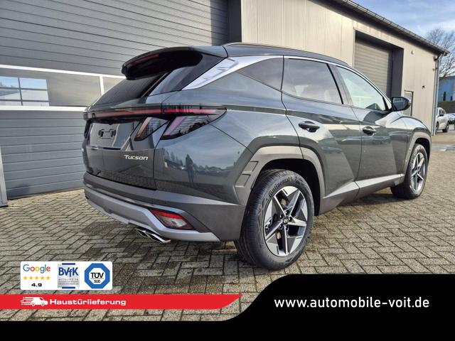 Hyundai TUCSON Trend 1.6 T-GDI 150PS Automatik TZ 2026 Teil-Leder Sitzheizung v+h Lenkradheizung Klimaautomatik Navi Touchscreen DAB+ Apple CarPlay + Android Auto PDC R&uuml;ckf.-Kamera Matrix-LED-Scheinw. 