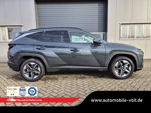 Hyundai TUCSON Trend 1.6 T-GDI 150PS Automatik TZ 2026 Teil-Leder Sitzheizung v+h Lenkradheizung Klimaautomatik Navi Touchscreen DAB+ Apple CarPlay + Android Auto PDC R&uuml;ckf.-Kamera Matrix-LED-Scheinw. 