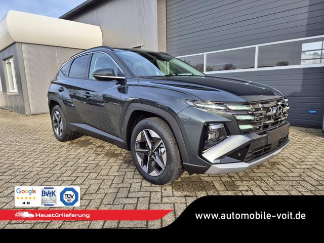 Hyundai TUCSON Trend 1.6 T-GDI 150PS Automatik TZ 2026 Teil-Leder Sitzheizung v+h Lenkradheizung Klimaautomatik Navi Touchscreen DAB+ Apple CarPlay + Android Auto PDC R&uuml;ckf.-Kamera Matrix-LED-Scheinw. 