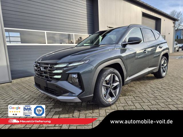 Hyundai TUCSON Trend 1.6 T-GDI 150PS Automatik TZ 2026 Teil-Leder Sitzheizung v+h Lenkradheizung Klimaautomatik Navi Touchscreen DAB+ Apple CarPlay + Android Auto PDC R&uuml;ckf.-Kamera Matrix-LED-Scheinw. 