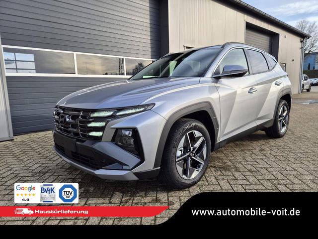 Hyundai TUCSON Trend 1.6 T-GDI 150PS Automatik TZ 2026 Teil-Leder Sitzheizung v+h Lenkradheizung Klimaautomatik Navi Touchscreen DAB+ Apple CarPlay + Android Auto PDC R&uuml;ckf.-Kamera Matrix-LED-Scheinw. 