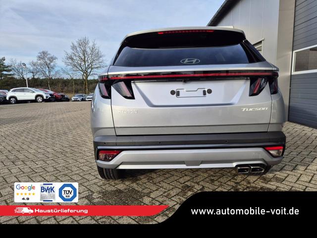 Hyundai TUCSON Trend 1.6 T-GDI 150PS Automatik TZ 2026 Teil-Leder Sitzheizung v+h Lenkradheizung Klimaautomatik Navi Touchscreen DAB+ Apple CarPlay + Android Auto PDC R&uuml;ckf.-Kamera Matrix-LED-Scheinw. 