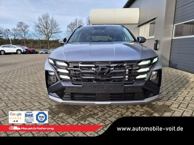 Hyundai TUCSON Trend 1.6 T-GDI 150PS Automatik TZ 2026 Teil-Leder Sitzheizung v+h Lenkradheizung Klimaautomatik Navi Touchscreen DAB+ Apple CarPlay + Android Auto PDC R&uuml;ckf.-Kamera Matrix-LED-Scheinw. 