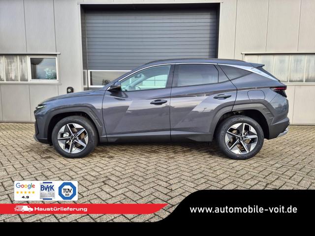 Hyundai TUCSON Trend 1.6 T-GDI 150PS Automatik TZ 2026 Teil-Leder Sitzheizung v+h Lenkradheizung Klimaautomatik Navi Touchscreen DAB+ Apple CarPlay + Android Auto PDC R&uuml;ckf.-Kamera Matrix-LED-Scheinw. 