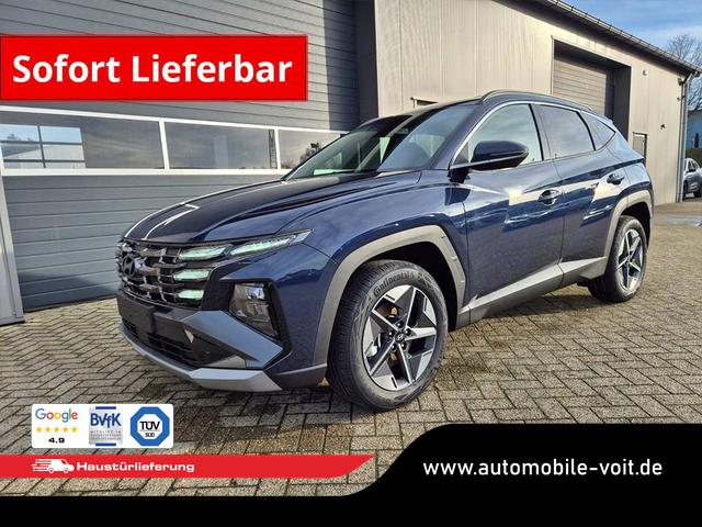 Hyundai TUCSON - Trend 1.6 T-GDI 150PS Automatik TZ 2026 Teil-Leder Sitzheizung v+h Lenkradheizung Klimaautomatik Navi Touchscreen DAB+ Apple CarPlay + Android Auto PDC R&uuml;ckf.-Kamera Matrix-LED-Scheinw.