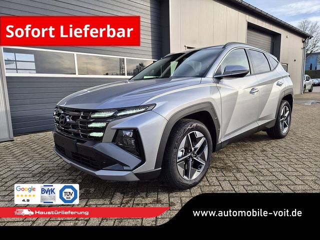 Hyundai TUCSON - Trend 1.6 T-GDI 150PS Automatik TZ 2026 Teil-Leder Sitzheizung v+h Lenkradheizung Klimaautomatik Navi Touchscreen DAB+ Apple CarPlay + Android Auto PDC R&uuml;ckf.-Kamera Matrix-LED-Scheinw.