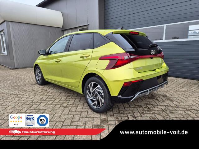 Hyundai i20 1.0 T-GDI 90PS Trend Automatik 5-t&uuml;rig Klimaautomatik Sitzheizung Lenkradheizung R&uuml;ckf.Kamera PDC Apple CarPlay Android Auto Tempomat Touchscreen 16"LM 