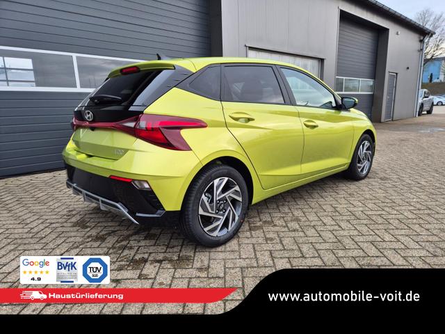 Hyundai i20 1.0 T-GDI 90PS Trend Automatik 5-t&uuml;rig Klimaautomatik Sitzheizung Lenkradheizung R&uuml;ckf.Kamera PDC Apple CarPlay Android Auto Tempomat Touchscreen 16"LM 