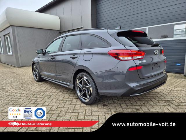 Hyundai i30 Kombi 1.6 T-GDI 150PS Automatik N-Line MY2026 Sitzheizung Lenkradheizung Klimaautomatik Navi 10,3"-Touchscreen Bluelink Apple CarPlay + Android Auto PDC v+h R&uuml;ckf.Kamera 18-LM 