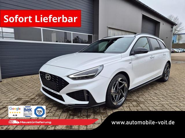 Hyundai i30 Kombi - 1.6 T-GDI 150PS Automatik N-Line MY2026 Sitzheizung Lenkradheizung Klimaautomatik Navi 10,3"-Touchscreen Bluelink Apple CarPlay + Android Auto PDC v+h R&uuml;ckf.Kamera 18-LM