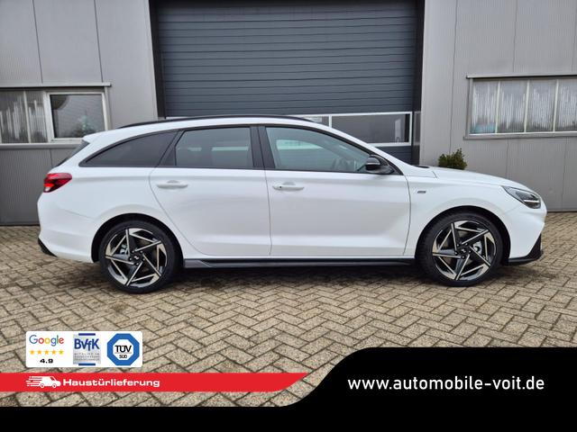 Hyundai i30 Kombi 1.6 T-GDI 150PS Automatik N-Line MY2026 Sitzheizung Lenkradheizung Klimaautomatik Navi 10,3"-Touchscreen Bluelink Apple CarPlay + Android Auto PDC v+h R&uuml;ckf.Kamera 18-LM 