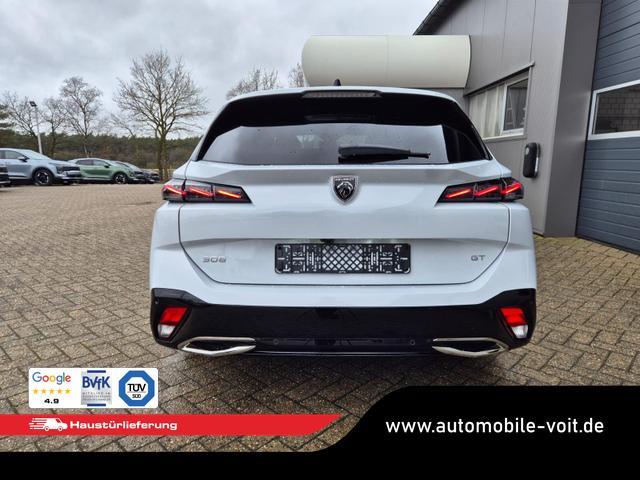 Peugeot 308 SW GT Exclusive 1.2 Hybrid 145PS Automatik Matrix-LED elektr. PanoDach Heckklappe Sitzheizung Lenkradheizung Navi 10" HD-Touchscreen wireless Apple CarPlay + Android Auto FOCAL-System 2x Keyless ACC 4x Kamera PDC v+h 18"LM 