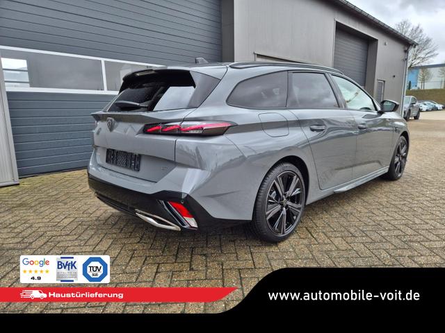 Peugeot 308 SW GT Exclusive 1.2 Hybrid 145PS Automatik Matrix-LED elektr. PanoDach Heckklappe Sitzheizung Lenkradheizung Navi 10" HD-Touchscreen wireless Apple CarPlay + Android Auto FOCAL-System 2x Keyless ACC 4x Kamera PDC v+h 18"LM 