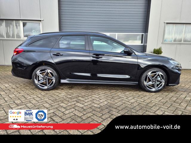 Hyundai i30 Kombi 1.6 T-GDI 150PS Automatik N-Line MY2026 Sitzheizung Lenkradheizung Klimaautomatik Navi 10,3"-Touchscreen Bluelink Apple CarPlay + Android Auto PDC v+h R&uuml;ckf.Kamera 18-LM 