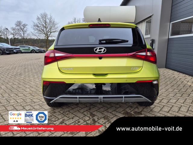 Hyundai i20 1.0 T-GDI 90PS Trend Automatik 5-t&uuml;rig Klimaautomatik Sitzheizung Lenkradheizung R&uuml;ckf.Kamera PDC Apple CarPlay Android Auto Tempomat Touchscreen 16"LM 
