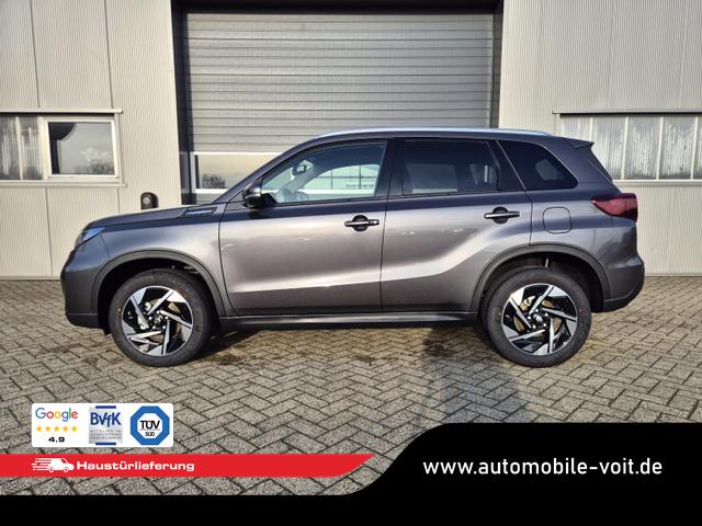 Suzuki Vitara Comfort+ 110PS Automatik MHEV 1.4 Boosterjet Teilleder Navi Klimaautomatik Sitzheizung ACC PDC v+h R&uuml;ckf.Kamera Suzuki-Radio Apple CarPlay Android Auto Touchscreen 2xKeyless 17-LM 