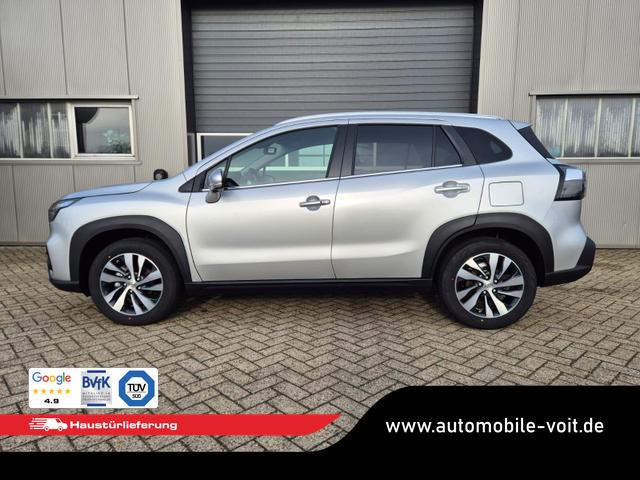 Suzuki S-Cross Comfort+ 110PS Automatik MHEV 1.4 Boosterjet Teilleder Navi Klimaautomatik Sitzheizung ACC PDC v+h 4x Kamera Suzuki-Radio Apple CarPlay Android Auto Touchscreen 2xKeyless 17-LM 