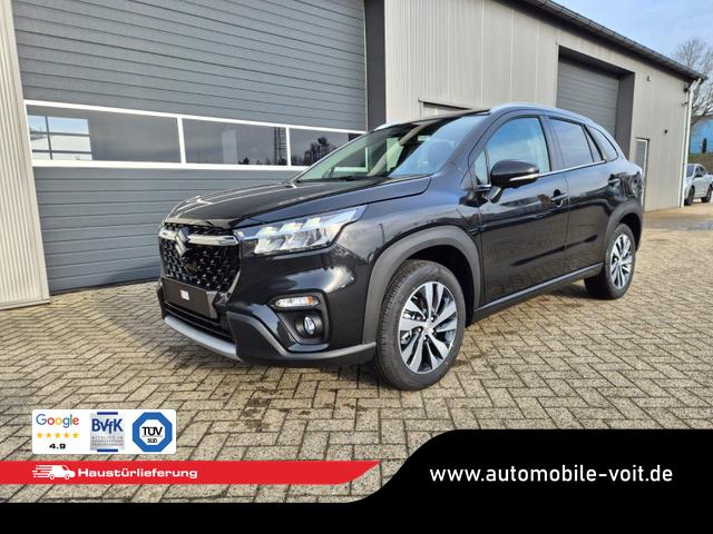 Suzuki S-Cross - Comfort+ 110PS MHEV 4x4 ALLGRIP 1.4 Boosterjet Teilleder Navi Klimaautomatik Sitzheizung ACC PDC v+h 4x Kamera Suzuki-Radio Apple CarPlay Android Auto Touchscreen 2xKeyless 17-LM