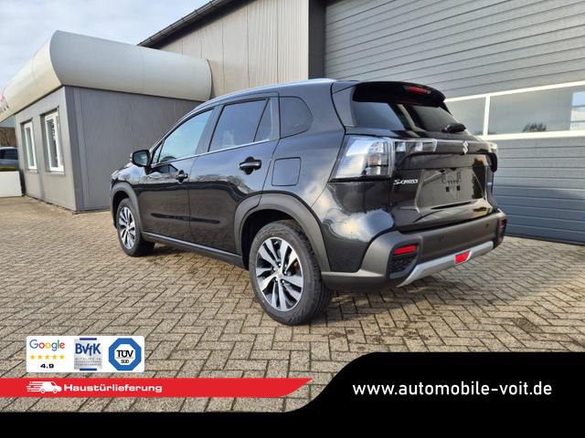 Suzuki S-Cross Comfort+ 110PS MHEV 4x4 ALLGRIP 1.4 Boosterjet Teilleder Navi Klimaautomatik Sitzheizung ACC PDC v+h 4x Kamera Suzuki-Radio Apple CarPlay Android Auto Touchscreen 2xKeyless 17-LM 