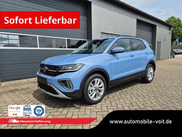 Volkswagen T-Cross - 1.0 TSI 116PS DSG Life LED-Matrix-Scheinwerfer Klimaautomatik Sitzheizung PDC R&uuml;ckf.Kamera 17-LM abged.Scheiben 2xKeyless DAB+ Bluetooth Touchscreen Apple CarPlay Android Auto