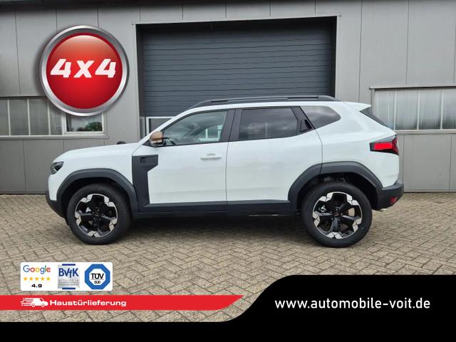 Dacia Duster Extreme 4x4 130PS 1.2 TCe 4x Kamera Lenkradheizung Sitzheizung Klimaautomatik Teil-Leder elektr.Parkbremse Bluetooth Apple Carplay Android Auto PDC v+h 2xKeyless 18-LM Ganzj.Reifen 