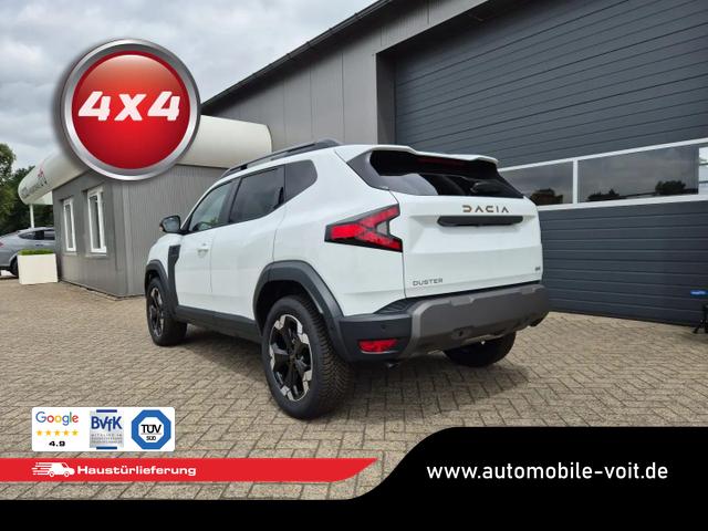 Dacia Duster Extreme 4x4 130PS 1.2 TCe 4x Kamera Lenkradheizung Sitzheizung Klimaautomatik Teil-Leder elektr.Parkbremse Bluetooth Apple Carplay Android Auto PDC v+h 2xKeyless 18-LM Ganzj.Reifen 