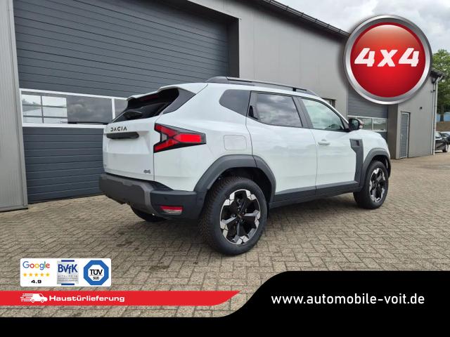 Dacia Duster Extreme 4x4 130PS 1.2 TCe 4x Kamera Lenkradheizung Sitzheizung Klimaautomatik Teil-Leder elektr.Parkbremse Bluetooth Apple Carplay Android Auto PDC v+h 2xKeyless 18-LM Ganzj.Reifen 