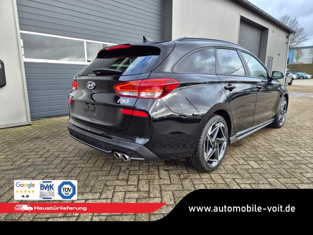 Hyundai i30 Kombi 1.6 T-GDI 150PS Automatik N-Line MY2026 Sitzheizung Lenkradheizung Klimaautomatik Navi 10,3"-Touchscreen Bluelink Apple CarPlay + Android Auto PDC v+h R&uuml;ckf.Kamera 18-LM 