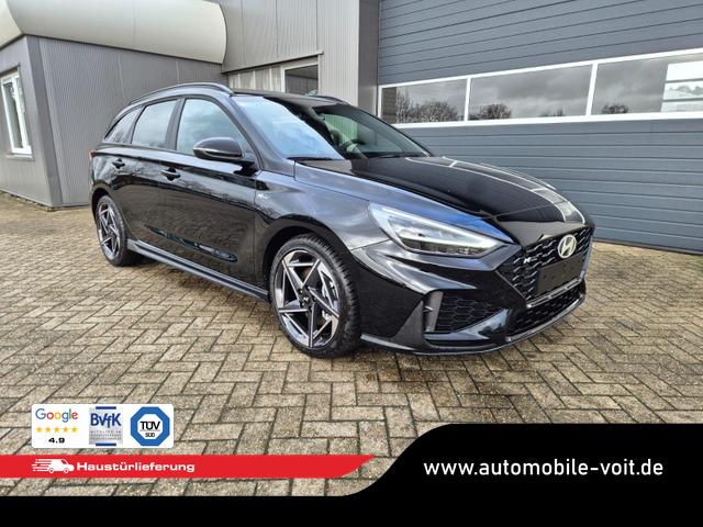 Hyundai i30 Kombi 1.6 T-GDI 150PS Automatik N-Line MY2026 Sitzheizung Lenkradheizung Klimaautomatik Navi 10,3"-Touchscreen Bluelink Apple CarPlay + Android Auto PDC v+h R&uuml;ckf.Kamera 18-LM 