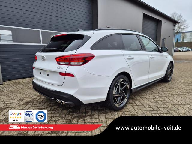 Hyundai i30 Kombi 1.6 T-GDI 150PS Automatik N-Line MY2026 Sitzheizung Lenkradheizung Klimaautomatik Navi 10,3"-Touchscreen Bluelink Apple CarPlay + Android Auto PDC v+h R&uuml;ckf.Kamera 18-LM 