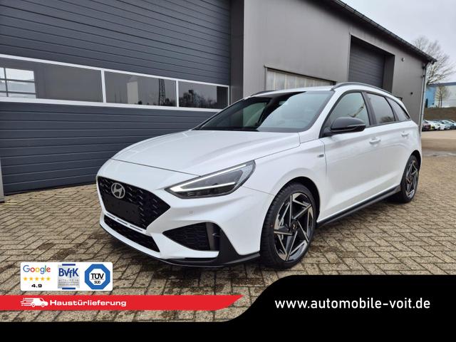 Hyundai i30 Kombi - 1.6 T-GDI 150PS Automatik N-Line MY2026 Sitzheizung Lenkradheizung Klimaautomatik Navi 10,3"-Touchscreen Bluelink Apple CarPlay + Android Auto PDC v+h R&uuml;ckf.Kamera 18-LM