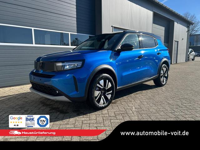 Opel Frontera - GS 1.2 HEV 110PS Automatik Sitzheizung Lenkradheizung Frontscheibe beheizb. Klimaautomatik PDC v+h R&uuml;ckf.Kamera Navi Apple CarPlay Android Auto Touchscreen 17"LM