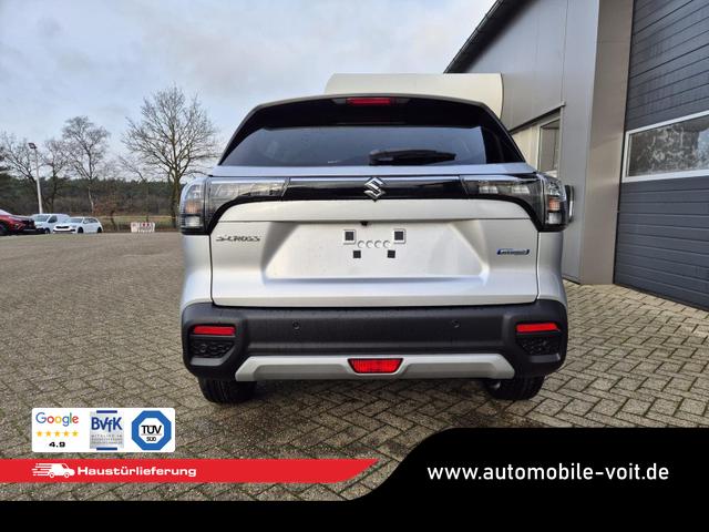 Suzuki S-Cross Comfort+ 110PS Automatik MHEV 4x4 ALLGRIP 1.4 Boosterjet Teilleder Navi Klimaautomatik Sitzheizung ACC PDC v+h 4x Kamera Suzuki-Radio Apple CarPlay Android Auto Touchscreen 2xKeyless 17-LM 