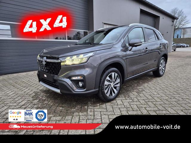 Suzuki S-Cross - Comfort+ 110PS Automatik MHEV 4x4 ALLGRIP 1.4 Boosterjet Teilleder Navi Klimaautomatik Sitzheizung ACC PDC v+h 4x Kamera Suzuki-Radio Apple CarPlay Android Auto Touchscreen 2xKeyless 17-LM