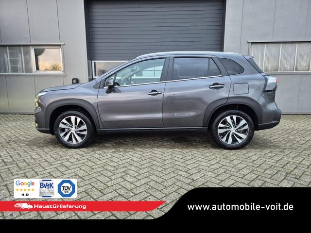 Suzuki S-Cross Comfort+ 110PS Automatik MHEV 4x4 ALLGRIP 1.4 Boosterjet Teilleder Navi Klimaautomatik Sitzheizung ACC PDC v+h 4x Kamera Suzuki-Radio Apple CarPlay Android Auto Touchscreen 2xKeyless 17-LM 