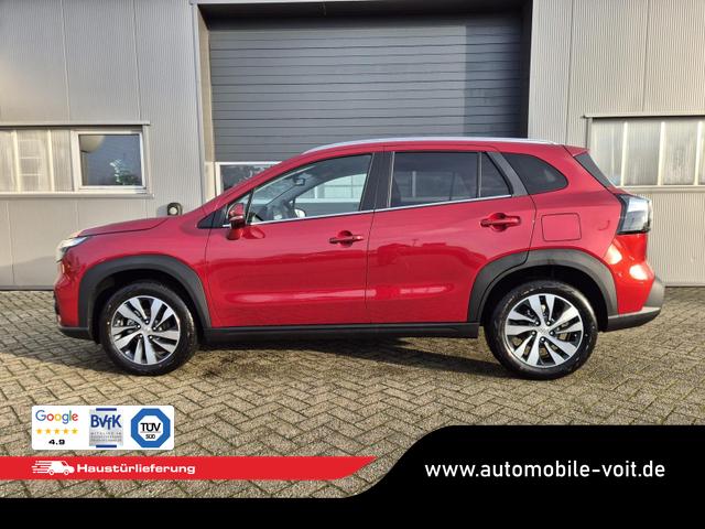 Suzuki S-Cross Comfort+ 110PS Automatik MHEV 4x4 ALLGRIP 1.4 Boosterjet Teilleder Navi Klimaautomatik Sitzheizung ACC PDC v+h 4x Kamera Suzuki-Radio Apple CarPlay Android Auto Touchscreen 2xKeyless 17-LM 