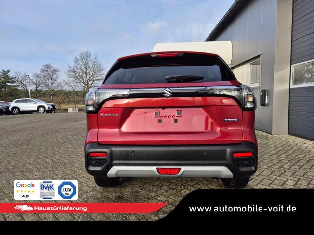 Suzuki S-Cross Comfort+ 110PS Automatik MHEV 4x4 ALLGRIP 1.4 Boosterjet Teilleder Navi Klimaautomatik Sitzheizung ACC PDC v+h 4x Kamera Suzuki-Radio Apple CarPlay Android Auto Touchscreen 2xKeyless 17-LM 