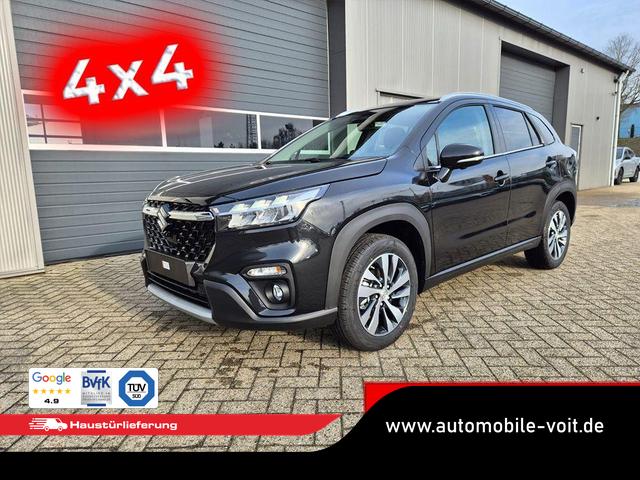 Suzuki S-Cross - Comfort+ 110PS MHEV 4x4 ALLGRIP 1.4 Boosterjet Teilleder Navi Klimaautomatik Sitzheizung ACC PDC v+h 4x Kamera Suzuki-Radio Apple CarPlay Android Auto Touchscreen 2xKeyless 17-LM