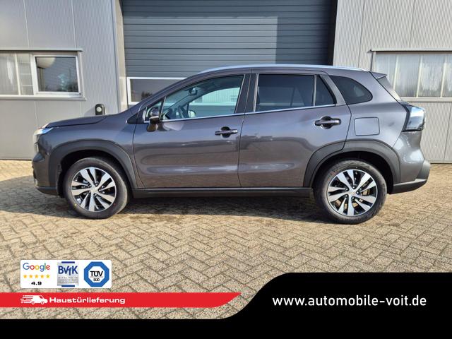 Suzuki S-Cross Comfort+ 110PS MHEV 4x4 ALLGRIP 1.4 Boosterjet Teilleder Navi Klimaautomatik Sitzheizung ACC PDC v+h 4x Kamera Suzuki-Radio Apple CarPlay Android Auto Touchscreen 2xKeyless 17-LM 