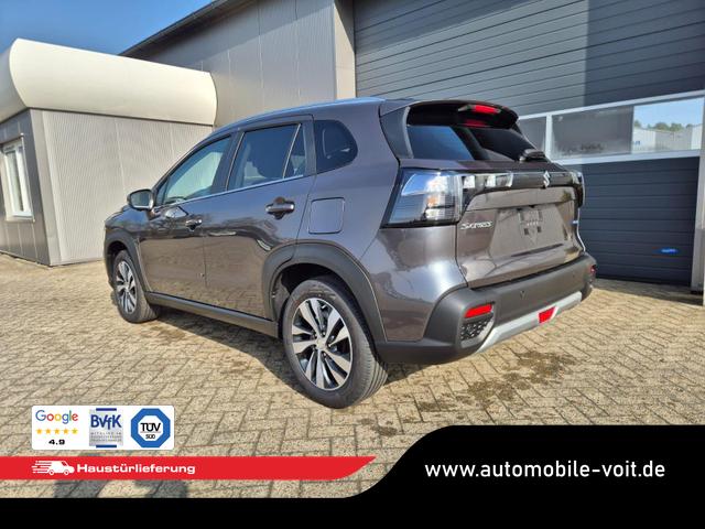 Suzuki S-Cross Comfort+ 110PS MHEV 4x4 ALLGRIP 1.4 Boosterjet Teilleder Navi Klimaautomatik Sitzheizung ACC PDC v+h 4x Kamera Suzuki-Radio Apple CarPlay Android Auto Touchscreen 2xKeyless 17-LM 