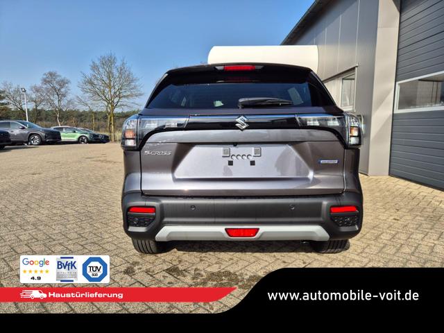 Suzuki S-Cross Comfort+ 110PS MHEV 4x4 ALLGRIP 1.4 Boosterjet Teilleder Navi Klimaautomatik Sitzheizung ACC PDC v+h 4x Kamera Suzuki-Radio Apple CarPlay Android Auto Touchscreen 2xKeyless 17-LM 