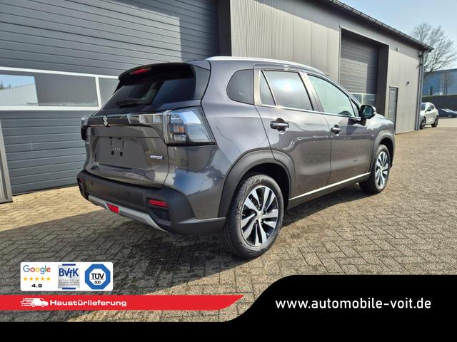 Suzuki S-Cross Comfort+ 110PS MHEV 4x4 ALLGRIP 1.4 Boosterjet Teilleder Navi Klimaautomatik Sitzheizung ACC PDC v+h 4x Kamera Suzuki-Radio Apple CarPlay Android Auto Touchscreen 2xKeyless 17-LM 