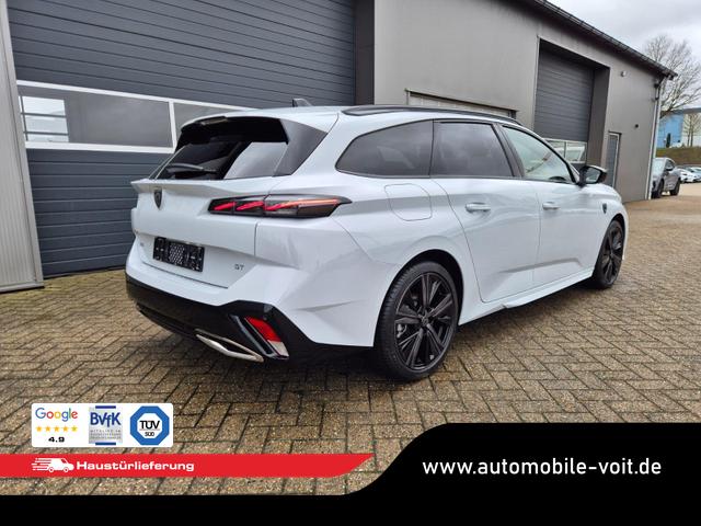 Peugeot 308 SW GT Exclusive 1.2 Hybrid 145PS Automatik Matrix-LED elektr. PanoDach Heckklappe Sitzheizung Lenkradheizung Navi 10" HD-Touchscreen wireless Apple CarPlay + Android Auto FOCAL-System 2x Keyless ACC 4x Kamera PDC v+h 18"LM 
