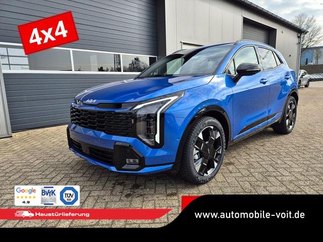 Kia Sportage - 1.6 T-GDi 180PS 4x4 AWD Automatik GT-Line NEUES MODELL MY26 FACELIFT Teil-Leder 19"LM Sitzheizung v+h Lenkradheizung Klimaautomatik ACC Navi Bluetooth Touchscreen Apple CarPlay Android Auto PDC R&uuml;ckf.Kamera 2x Keyless