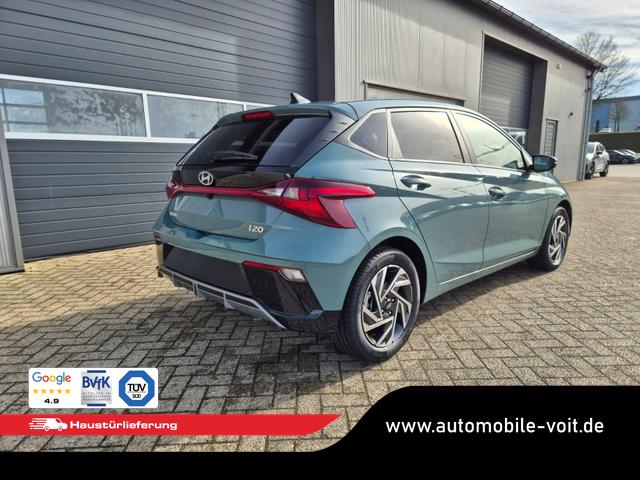 Hyundai i20 1.0 T-GDI 90PS Trend Automatik 5-t&uuml;rig Klimaautomatik Sitzheizung Lenkradheizung R&uuml;ckf.Kamera PDC Apple CarPlay Android Auto Tempomat Touchscreen 16"LM 