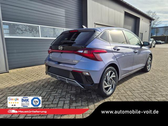 Hyundai i20 1.0 T-GDI 90PS Trend Automatik 5-t&uuml;rig Klimaautomatik Sitzheizung Lenkradheizung R&uuml;ckf.Kamera PDC Apple CarPlay Android Auto Tempomat Touchscreen 16"LM 