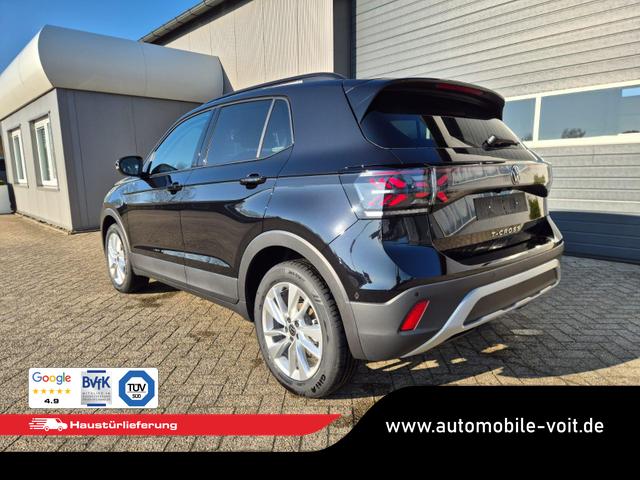 Volkswagen T-Cross 1.0 TSI 116PS DSG Life LED-Matrix-Scheinwerfer ACC Klimaautomatik Sitzheizung PDC v+h 17-LM abged.Scheiben 2xKeyless DAB+ Bluetooth Touchscreen Apple CarPlay Android Auto 