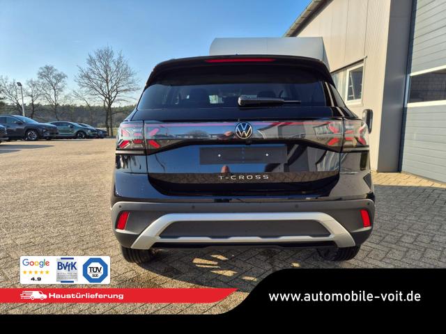 Volkswagen T-Cross 1.0 TSI 116PS DSG Life LED-Matrix-Scheinwerfer ACC Klimaautomatik Sitzheizung PDC v+h 17-LM abged.Scheiben 2xKeyless DAB+ Bluetooth Touchscreen Apple CarPlay Android Auto 