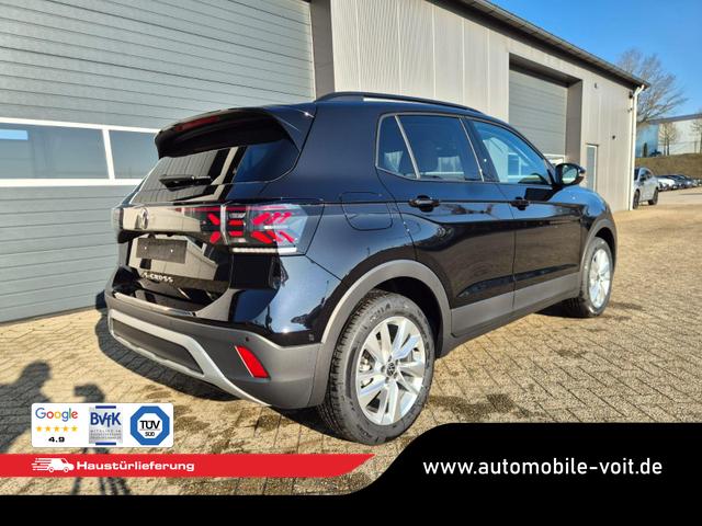 Volkswagen T-Cross 1.0 TSI 116PS DSG Life LED-Matrix-Scheinwerfer ACC Klimaautomatik Sitzheizung PDC v+h 17-LM abged.Scheiben 2xKeyless DAB+ Bluetooth Touchscreen Apple CarPlay Android Auto 