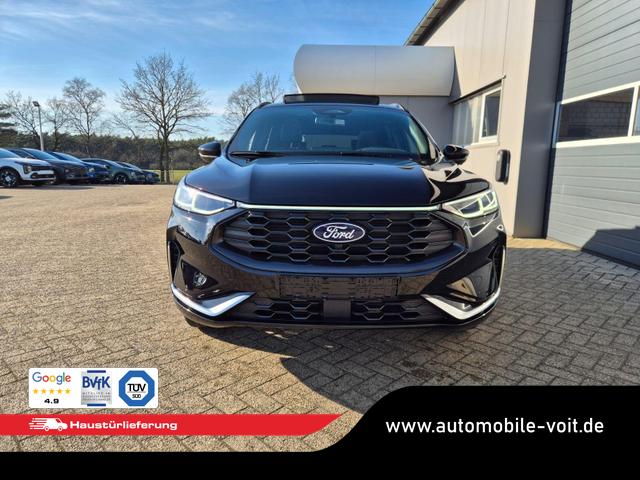 Ford Kuga ST-Line X 243PS PHEV Automatik Matrix-LED schwenkb. AHK elektr. PanoDach Sitzheizung v+h Lenkradheizung Frontscheibe beheizb. Navi SYNC4 Apple CarPlay Android Auto Touchscreen PDC 4xKamera 2xKeyless B+O Sound 19"LM vollelektr. Reichweite 65KM 